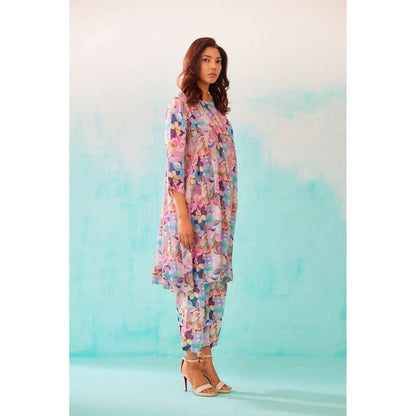 NORN Floral Pleat Tunic