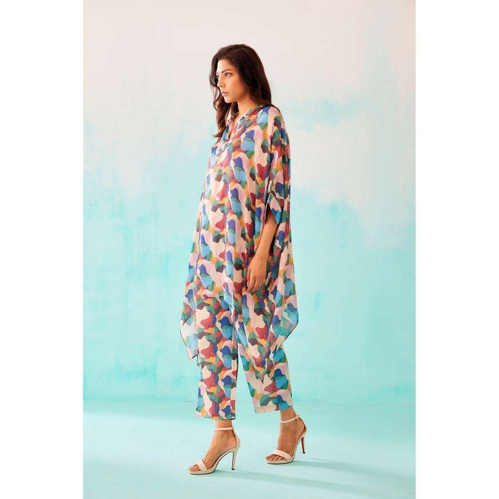 NORN Abstract Short Kaftan