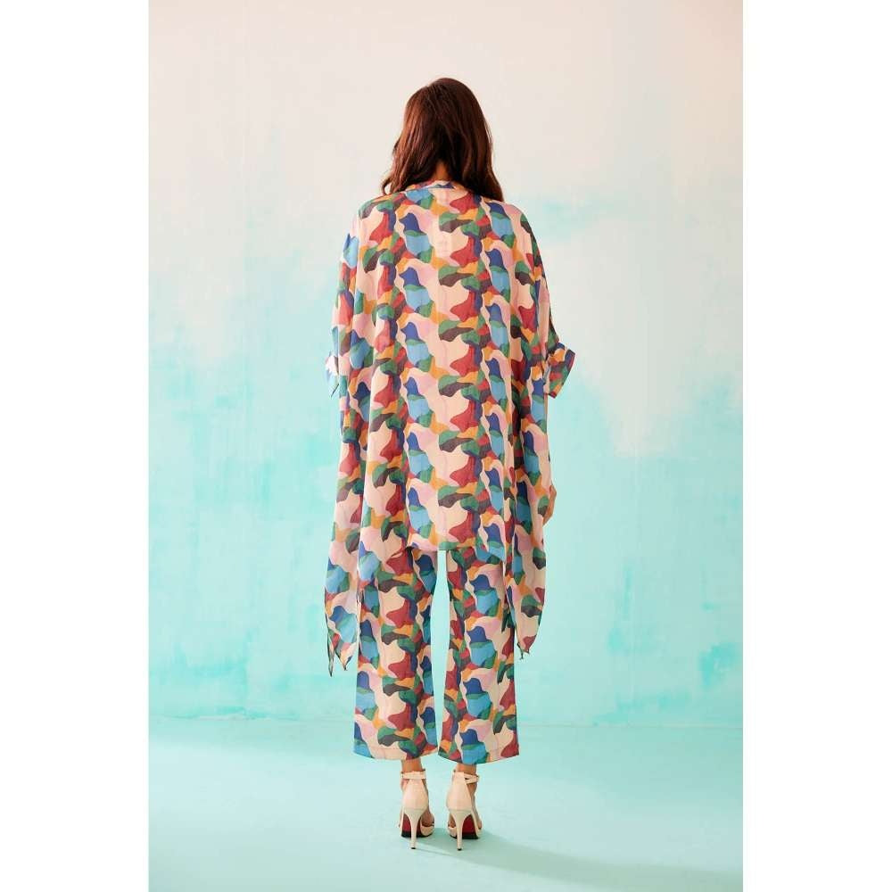 NORN Abstract Short Kaftan