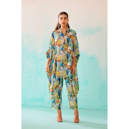 NORN Brushstroke Short Kaftan