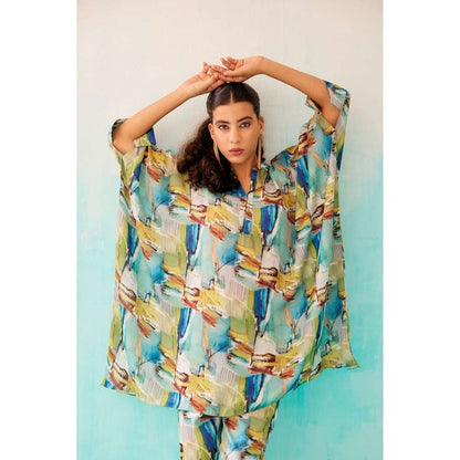 NORN Brushstroke Short Kaftan