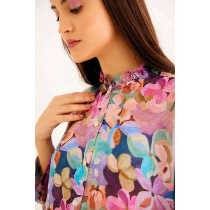 NORN Floral Victorian Shirt