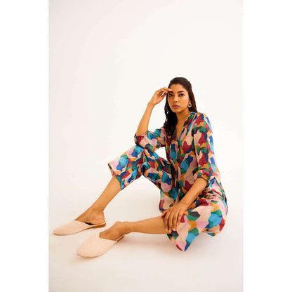 NORN Abstract Wide Pants