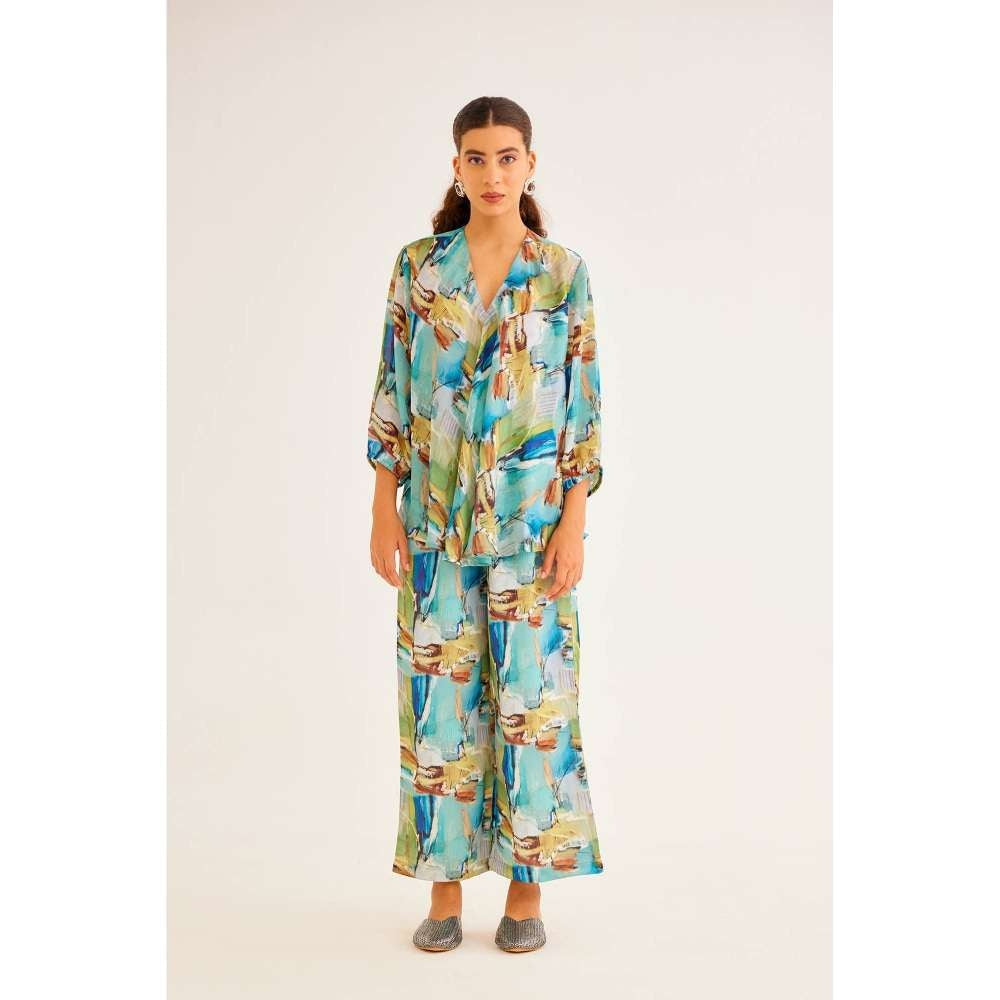 NORN Brushstroke Wide Pants