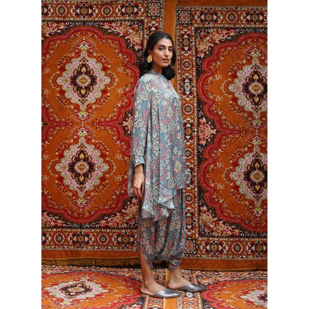 NORN Blue Atlas Back Yoke Top