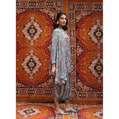 NORN Blue Atlas Back Yoke Top