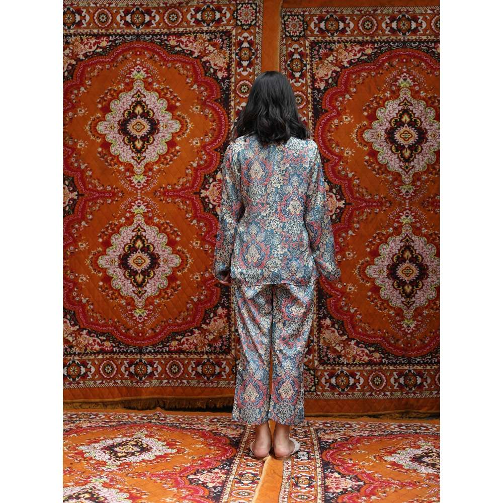 NORN Blue Atlas Bias Top Ws