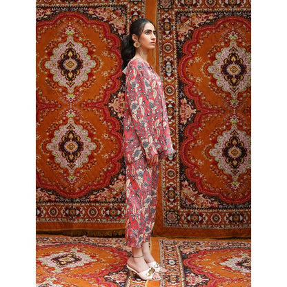 NORN Red Fez Bias Top Ws