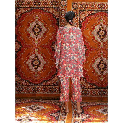 NORN Red Fez Capri Top