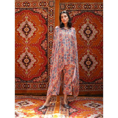 NORN Multi-Color Taza Drape Top