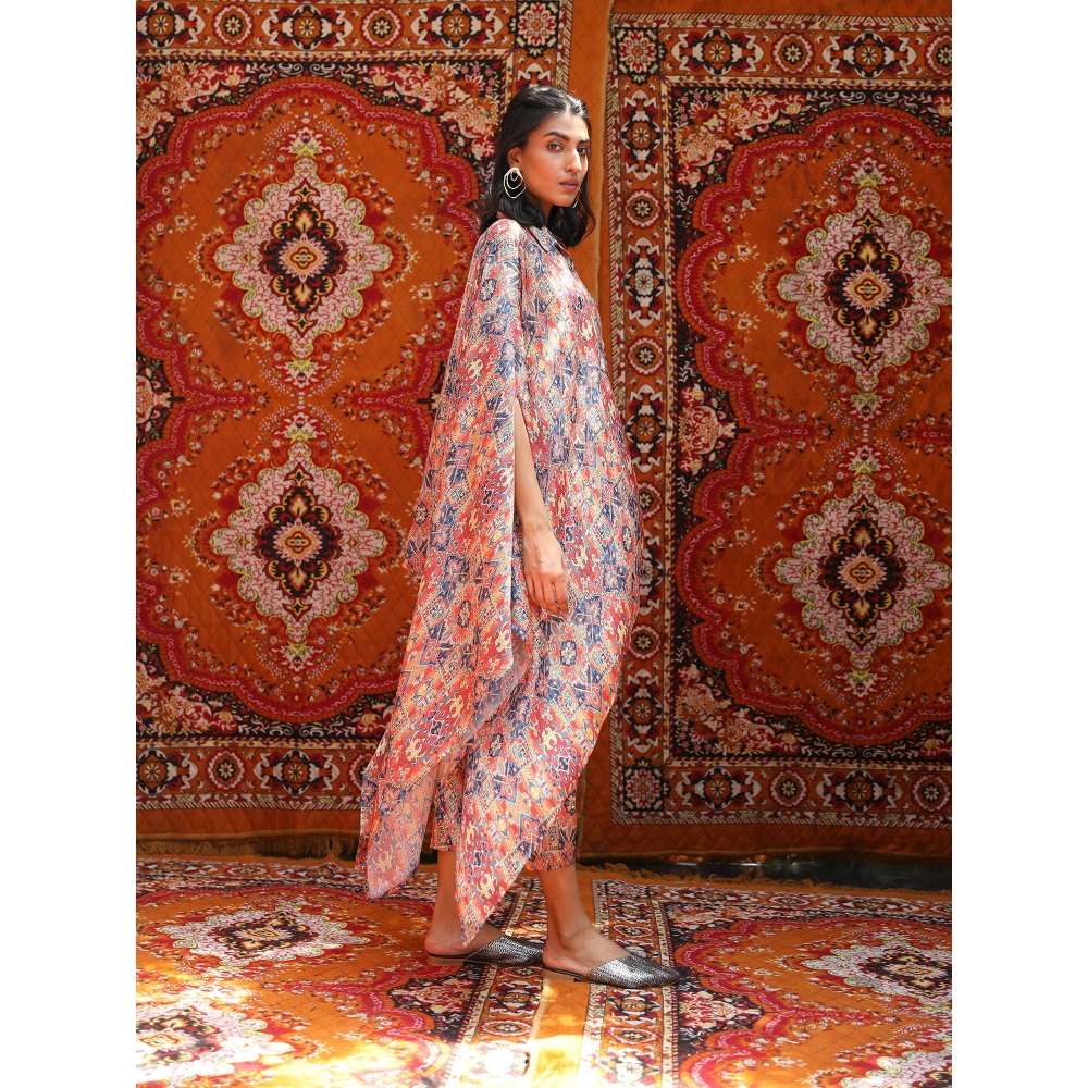 NORN Multi-Color Taza Drape Top