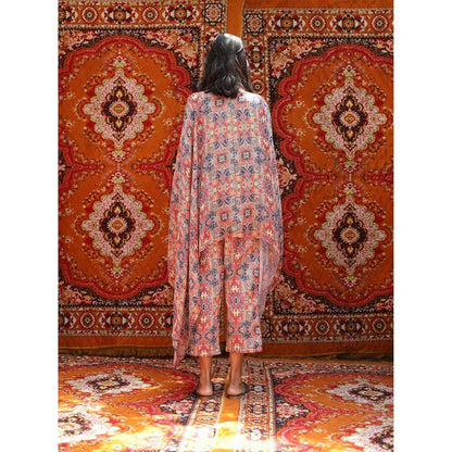 NORN Multi-Color Taza Drape Top