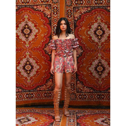 NORN Red Fez Groovy Top