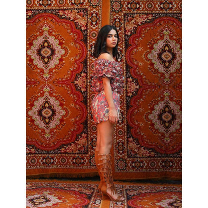 NORN Red Fez Groovy Top