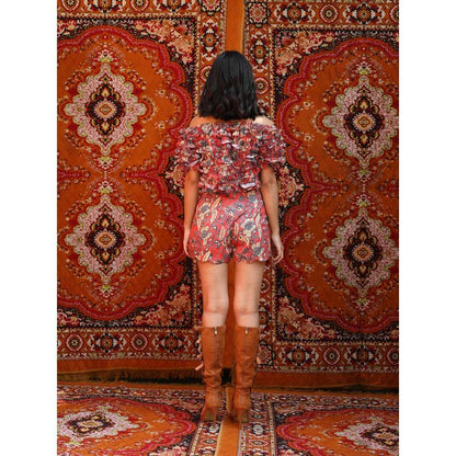 NORN Red Fez Groovy Top