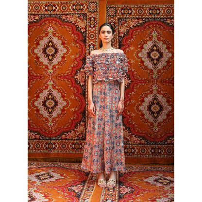 NORN Orange Taza Groovy Top