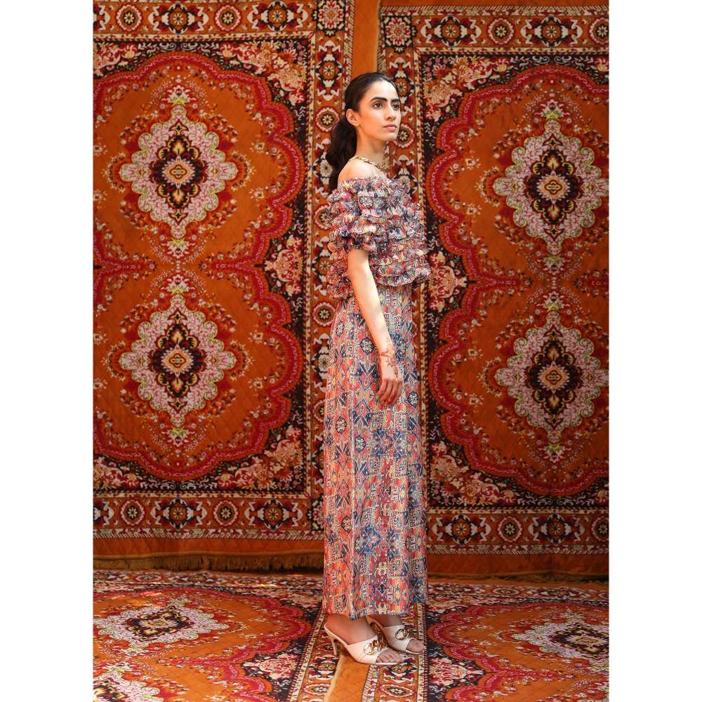 NORN Orange Taza Groovy Top