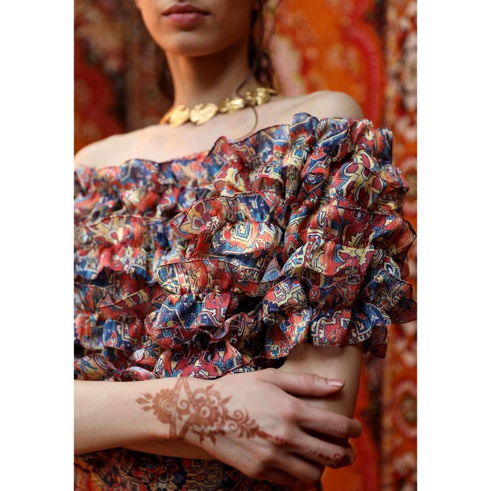 NORN Orange Taza Groovy Top