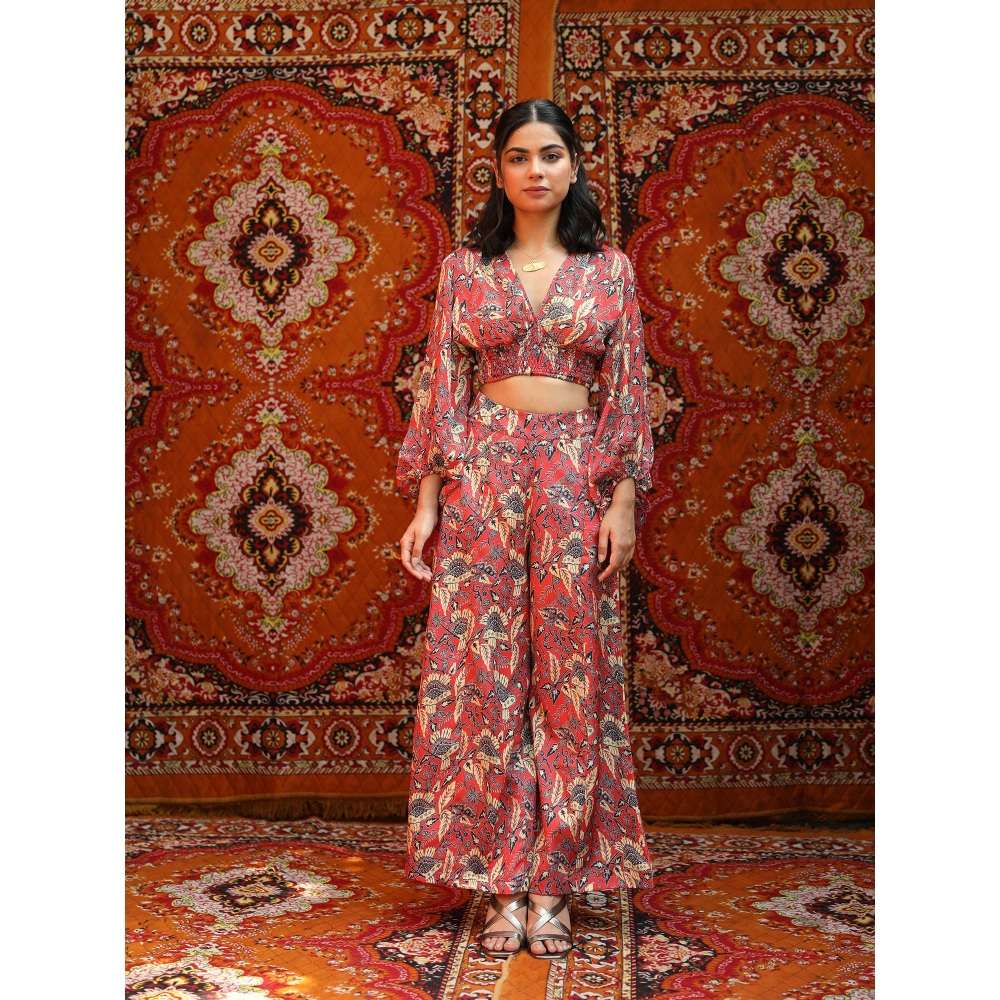 NORN Red Fez Katy Top