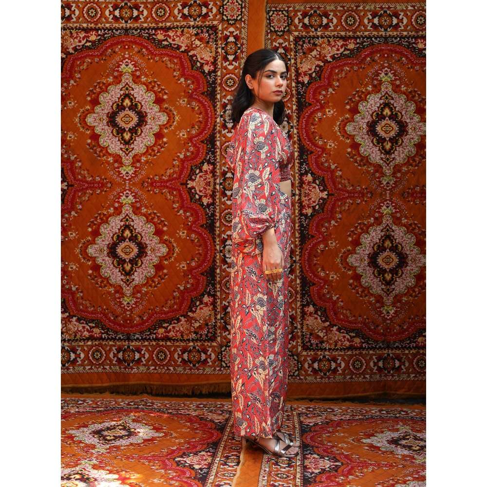 NORN Red Fez Katy Top