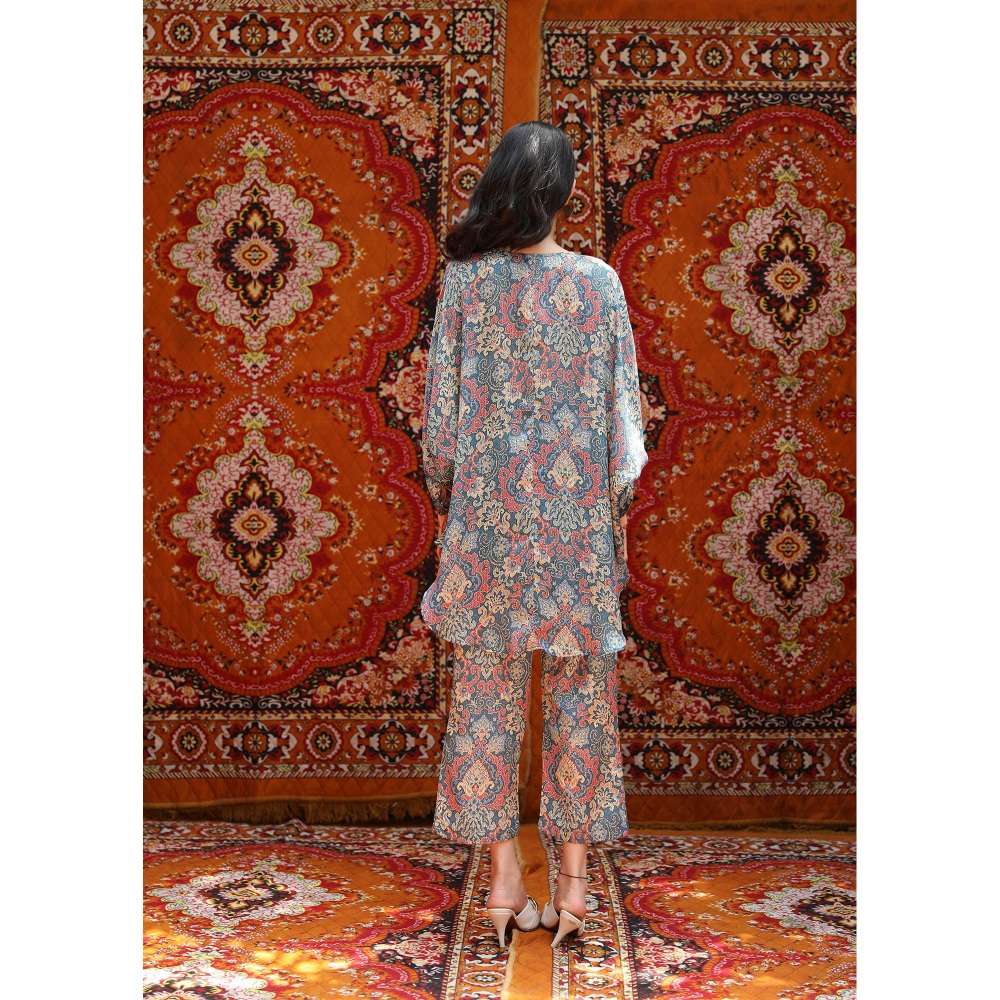 NORN Blue Atlas Round Shirt