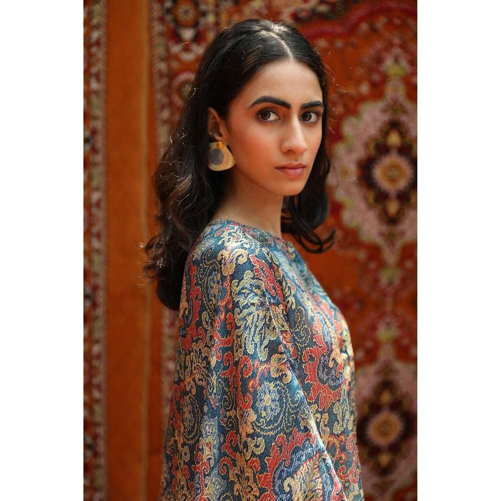 NORN Blue Atlas Round Shirt