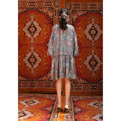 NORN Blue Atlas Talitha Dress