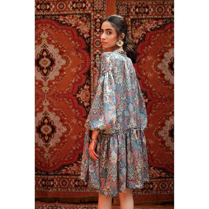 NORN Blue Atlas Talitha Dress