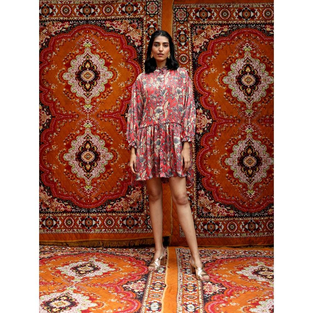 NORN Red Fez Talitha Dress