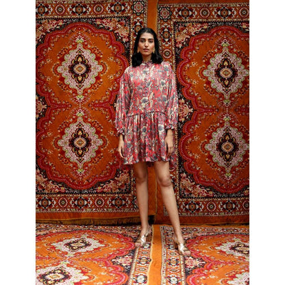 NORN Red Fez Talitha Dress