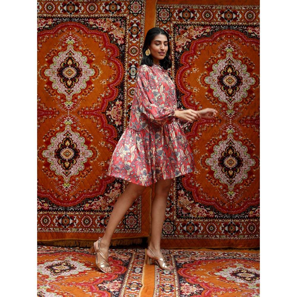 NORN Red Fez Talitha Dress