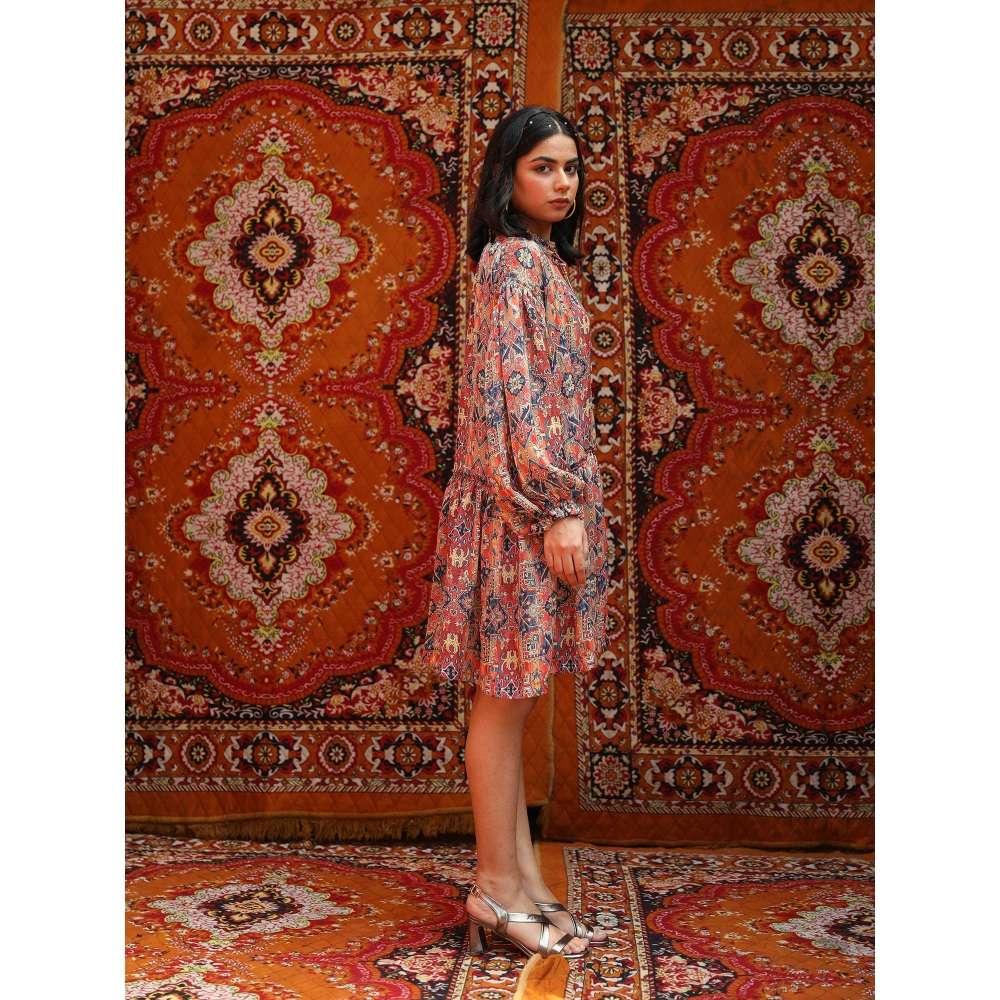 NORN Multi-Color Taza Talitha Dress