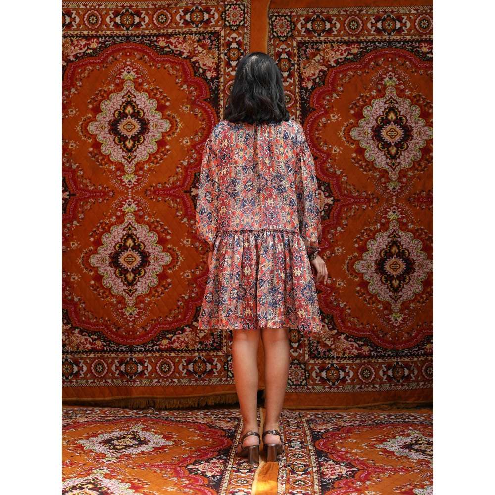 NORN Multi-Color Taza Talitha Dress