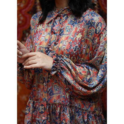 NORN Multi-Color Taza Talitha Dress