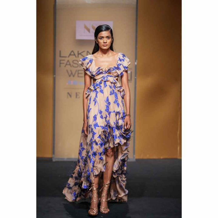 Not So Serious by Pallavi Mohan Winsome Flowy Cut Out Dress
