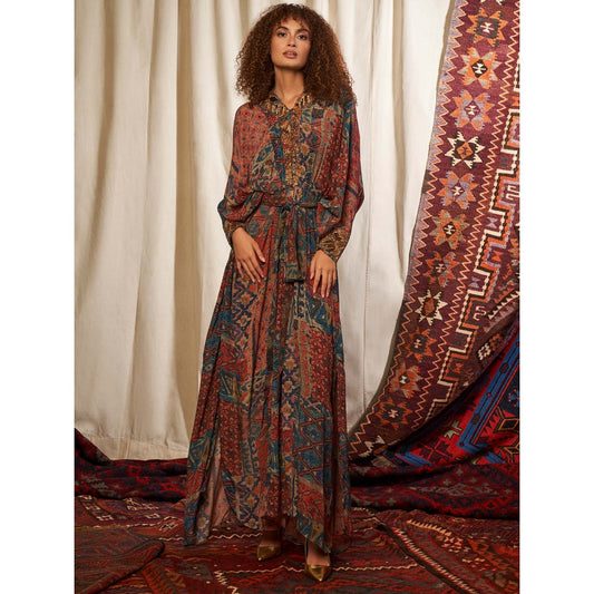 NIKITA MHAISALKAR Multicolour Kaftan (Set of 2)