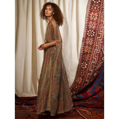 NIKITA MHAISALKAR Multicolour Kaftan (Set of 2)