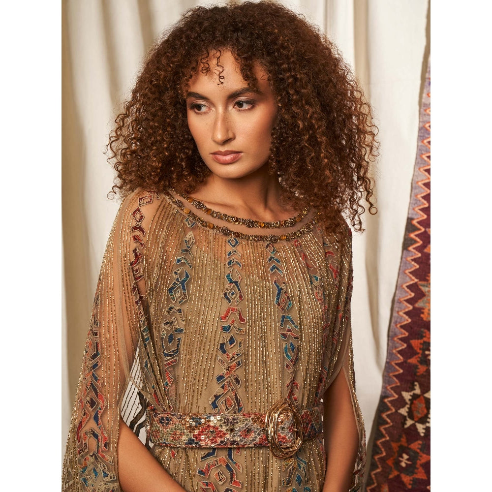 NIKITA MHAISALKAR Multicolour Kaftan (Set of 2)