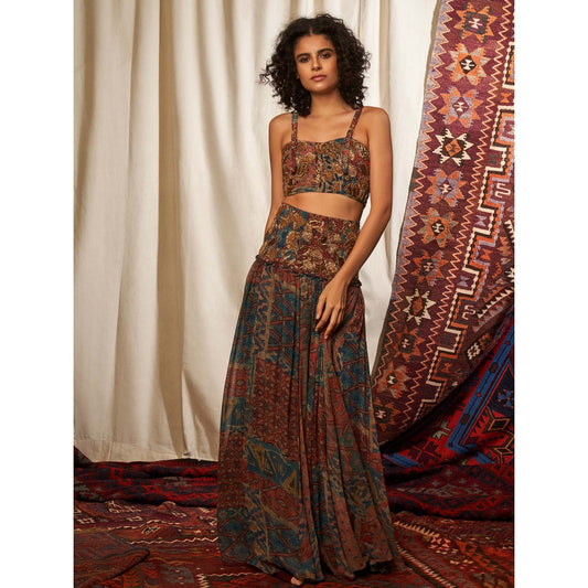 NIKITA MHAISALKAR Multi Colour Skirt