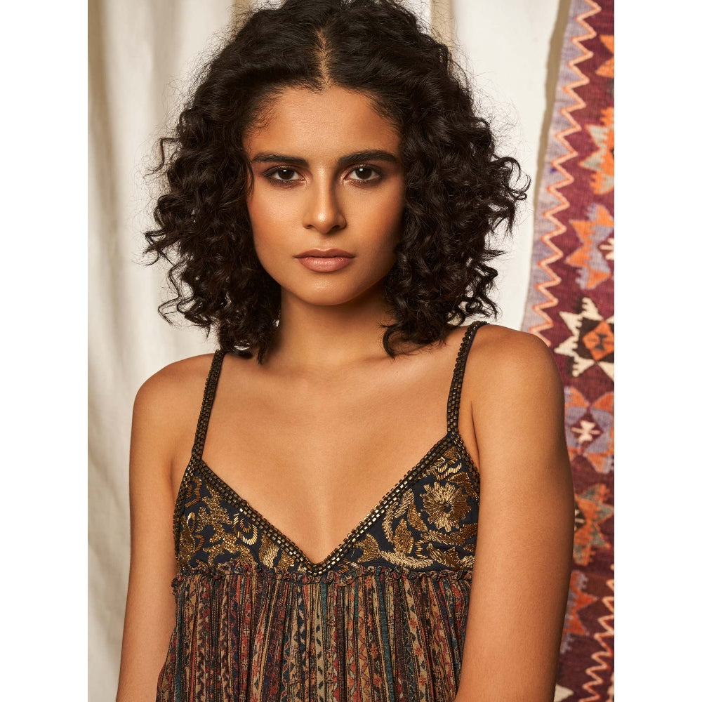 NIKITA MHAISALKAR Multi Colour Dress