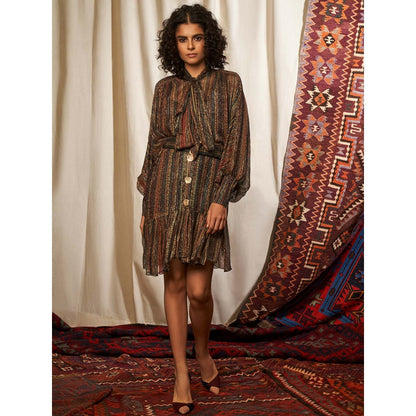 NIKITA MHAISALKAR Multi Colour Dress (Set of 2)