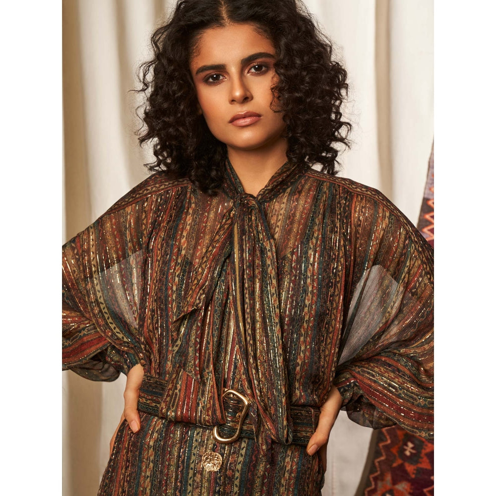 NIKITA MHAISALKAR Multi Colour Dress (Set of 2)