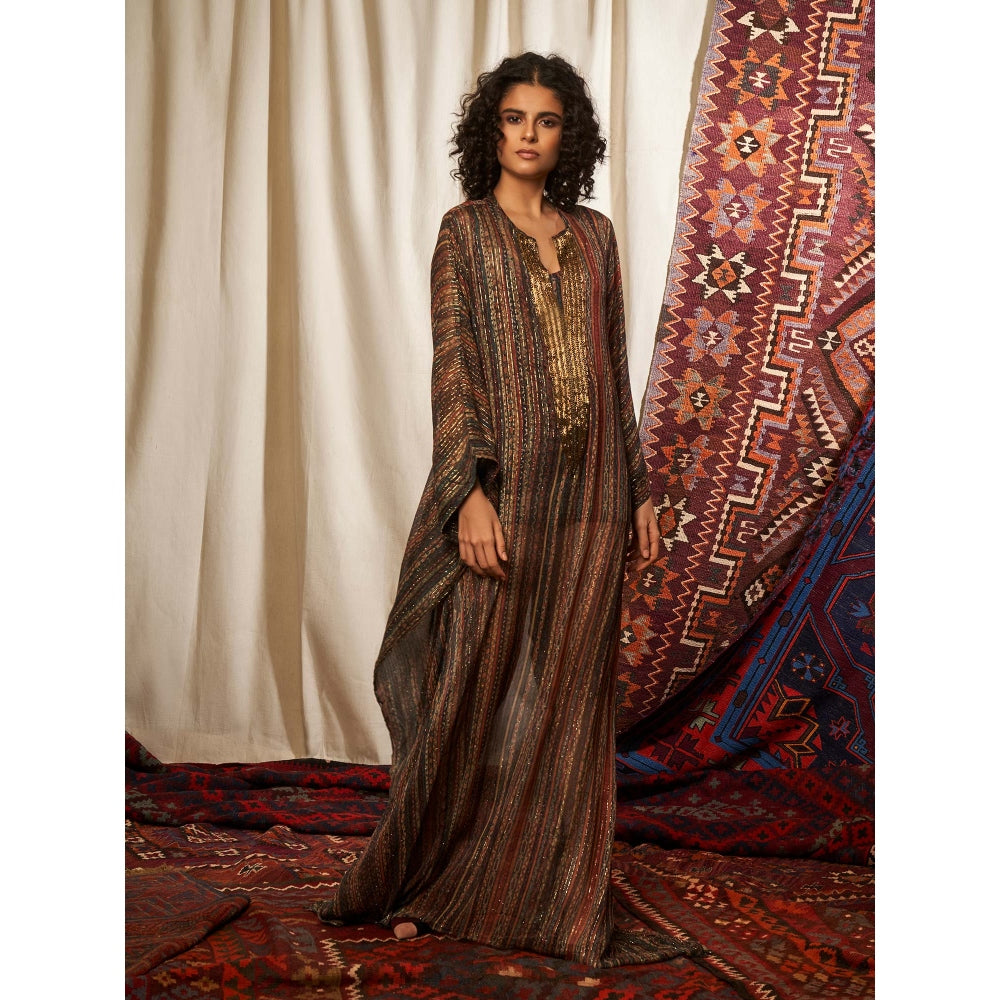 NIKITA MHAISALKAR Multi Colour Kaftan
