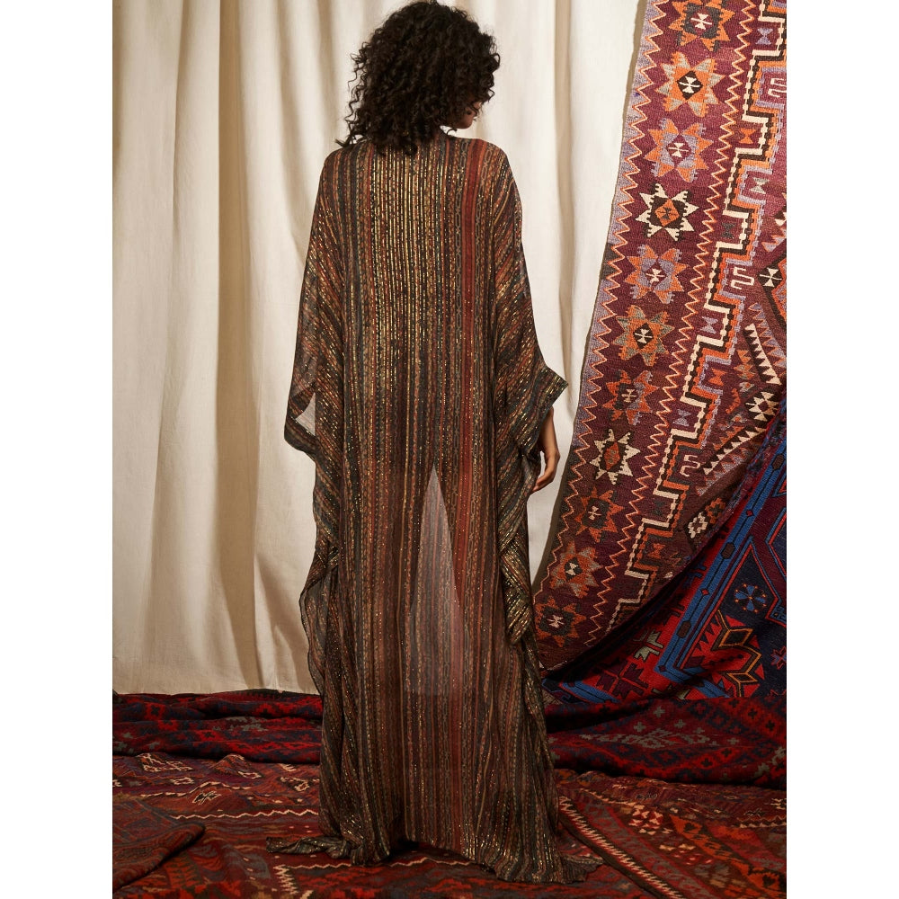 NIKITA MHAISALKAR Multi Colour Kaftan
