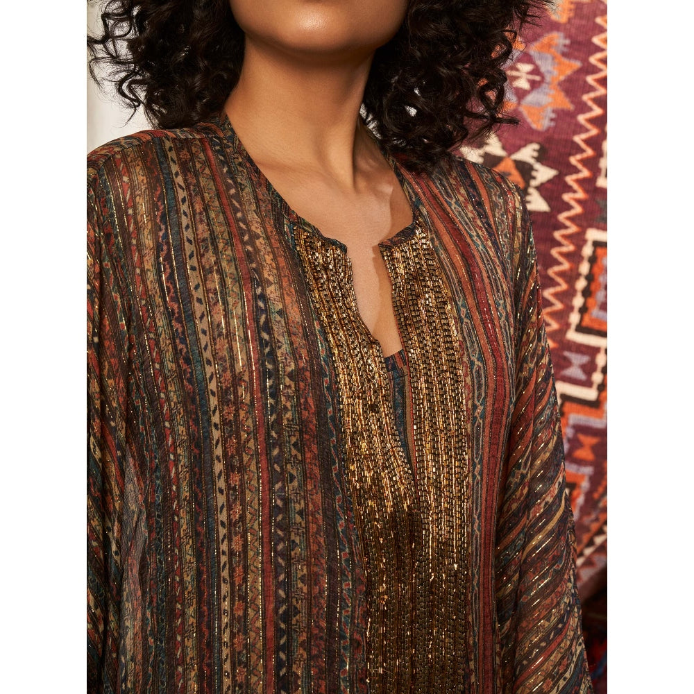 NIKITA MHAISALKAR Multi Colour Kaftan