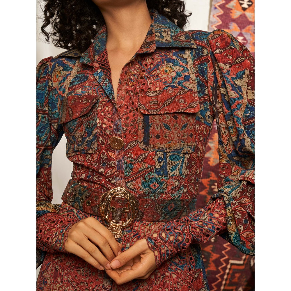 NIKITA MHAISALKAR Multi Colour Dress