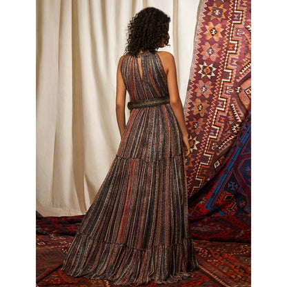 NIKITA MHAISALKAR Multi Colour Dress (Set of 2)