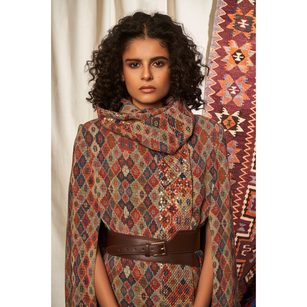 NIKITA MHAISALKAR Multicolour Dress (Set of 2)