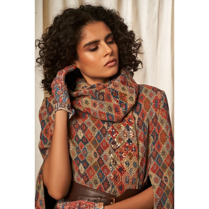 NIKITA MHAISALKAR Multicolour Dress (Set of 2)