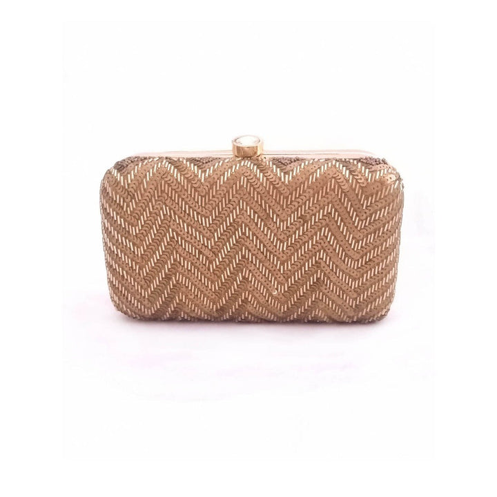 A Clutch Story Bronze Patterned Clutches